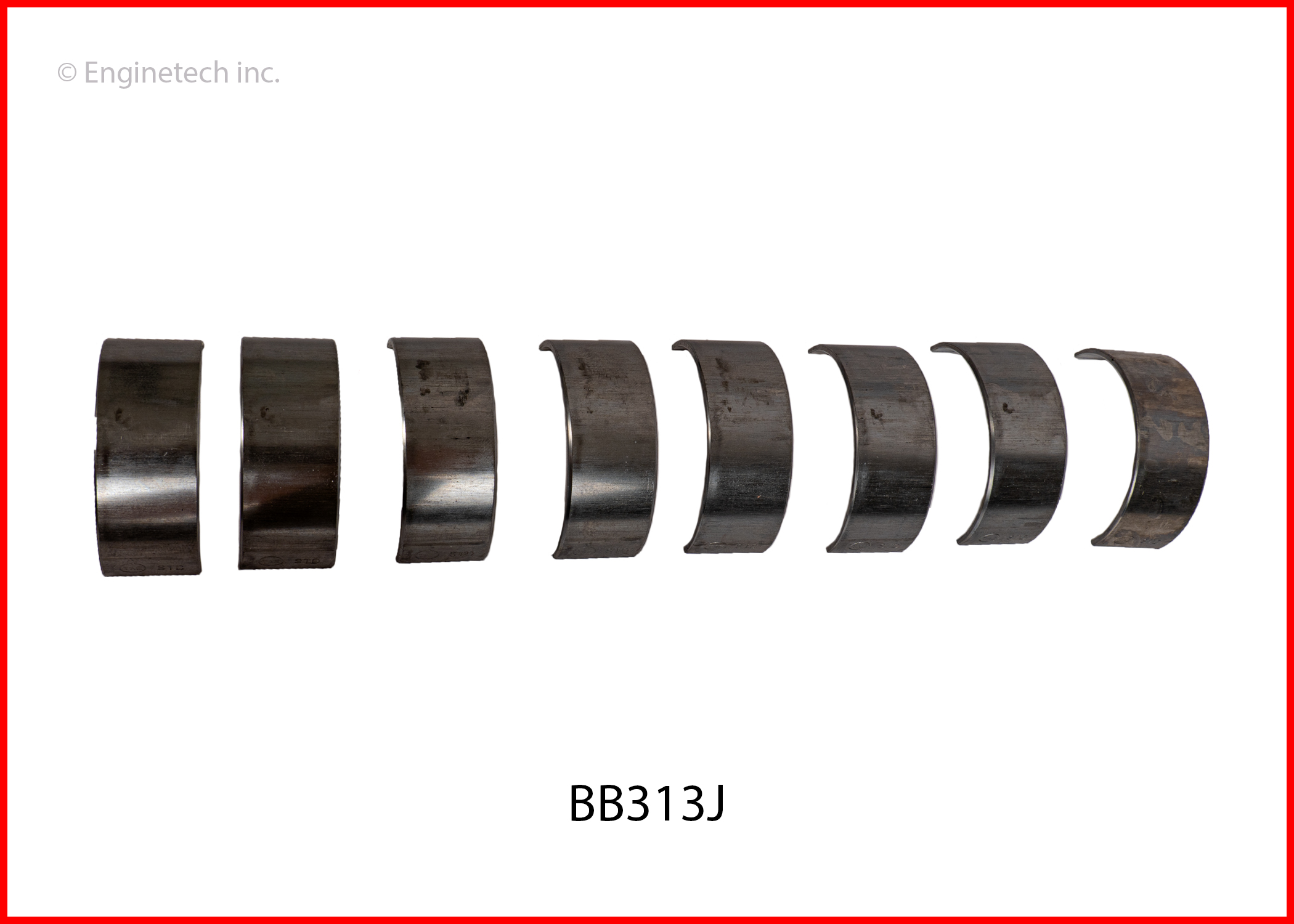 Enginetech Engine Full Connecting Rod Bearing Set - BB313J010